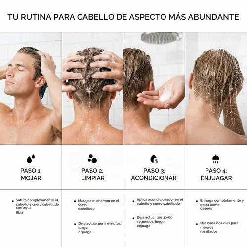 Vista 8 de Zenagen Revolve - Dúo de pérdida de cabello para hombre, 2.5 onzas líquidas