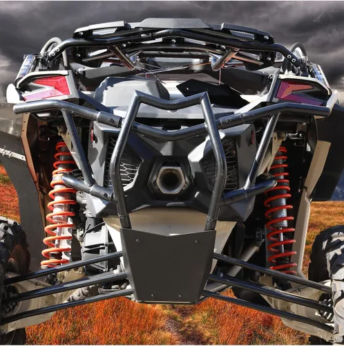 Vista 9 de A & UTV PRO Barra de parachoques trasera para Maverick X3, protector de cepillo de barra de parachoques trasero para accesorios Can Am Maverick X3
