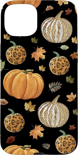 Vista 9 de iPhone 16 Falling leaves Autumn and Pumpkin Happy Fall Phone Case