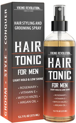 Vista 12 de Viking Revolution Spray de sal marina para hombres (8 fl oz), aceite hidratante para el cabello para hombres con vitamina E (3.38 fl oz) y polvo