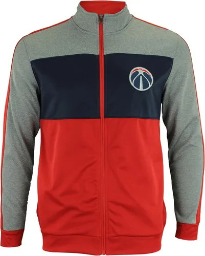 Vista 27 de Outerstuff NBA Youth Boys (8-20) Chaqueta de rayas con cremallera completa Atlanta Hawks