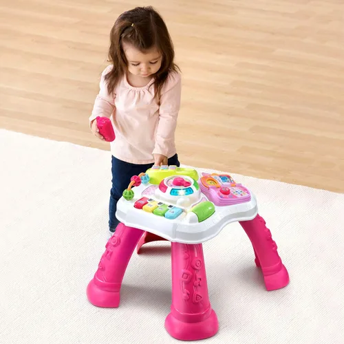 Vista 7 de VTech Sit-To-Stand - Mesa para aprender y descubrir, color rosa