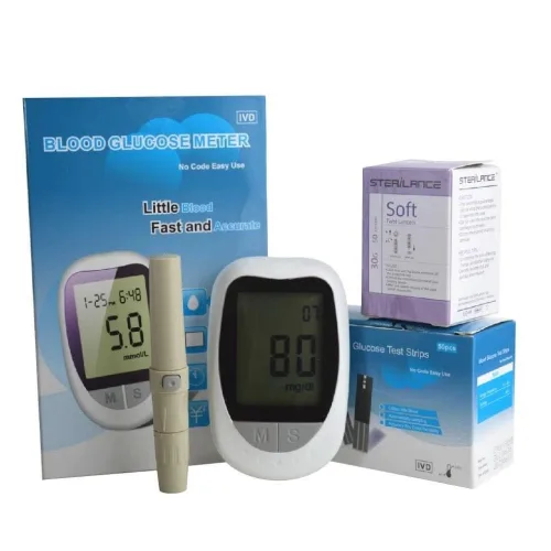 Glucometro digital con agujas y lancetas de Tienda AMMS