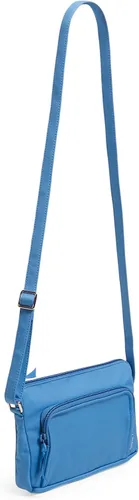 Vista 2 de Vera Bradley Bolso cruzado estilo hipster de algodón para mujer con protección RFID