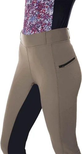Vista 2 de CChongse Pantalones de equitación para mujer, pantalones deportivos de cintura alta, pantalones ecuestres, leggings deportivos