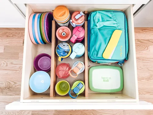 Vista 7 de Lipper International. Set de 2 divisores profundos de bambú para cajón de cocina., otro, Marrón, 2