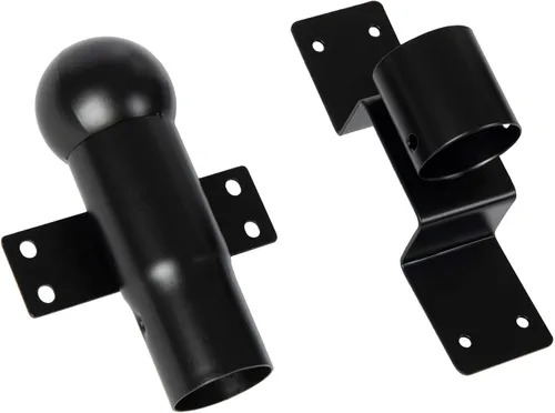 Vista 4 de Fire Sense – Calentador infrarrojo para interior/exterior, montado a la pared, Negro