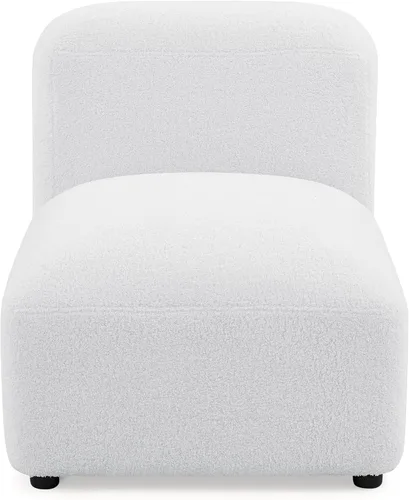 Vista 8 de Sofá en forma de L, moderno sofá modular modular para sala de estar, cómodo sofá de asiento profundo Cloud Boucle, tela de terciopelo de peluche