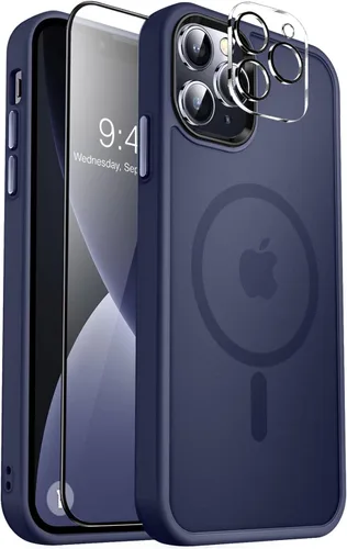 Vista 20 de MOCCA - Funda magnética resistente para iPhone XR de 6.1 pulgadas, compatible con MagSafe, funda con protección contra caídas de grado militar