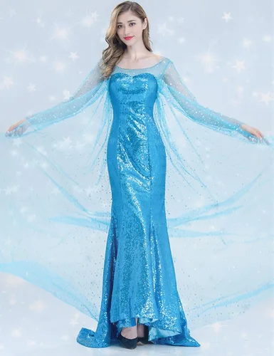 Vista 2 de Tinyones Elegante vestido de princesa para mujer, disfraz de Halloween