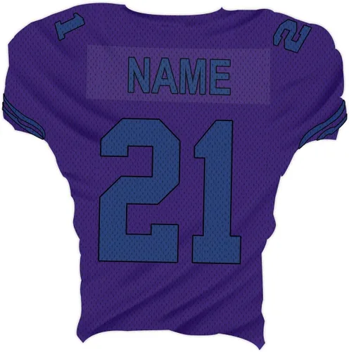 Vista 7 de VWAQ Calcomanía de pared extraíble de camiseta de fútbol personalizada, nombre y número - FB5