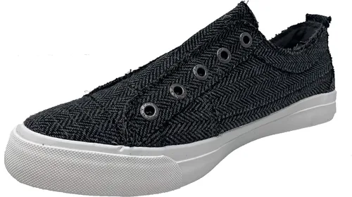 Vista 9 de Blowfish Malibu Maxine Zapatilla de deporte para mujer Ahi Tuna Smoked - Lienzo de 16 onzas
