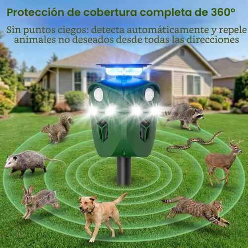 Vista 6 de Repelente ultrasónico de animales