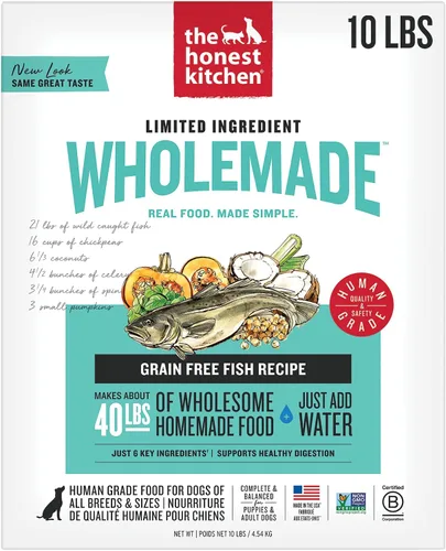 Vista 15 de Alimento para Perro con Escasos Ingredientes Deshidratados Moderados de Honest Kitchen