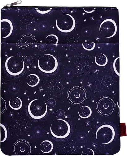 Vista 24 de Funda de libro para los amantes de los libros, protector de libros, fundas de libro para libros de tapa blanda, tela lavable, fundas de libro