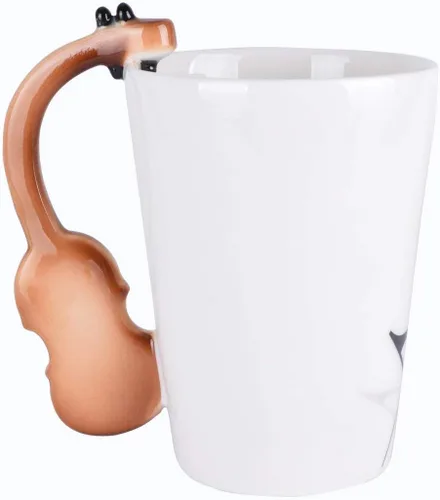 Vista 2 de Tazas de café con música de violín de 12.9 onzas, notas musicales, bebida, té, leche, taza de café, taza de música de cerámica, regalo para amigos