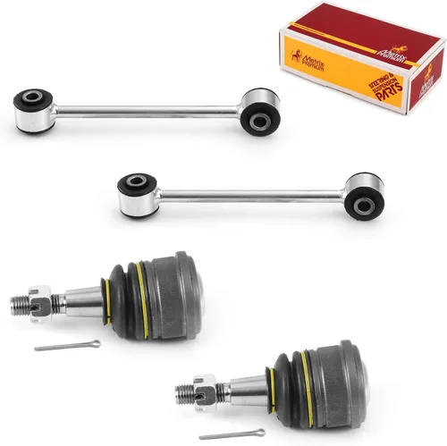 Vista 134 de Metrix Premium Chassis Parts - Juego de 4 piezas de articulación de rótula superior y barra estabilizadora delantera para Ford Ranger RWD 1998-2011