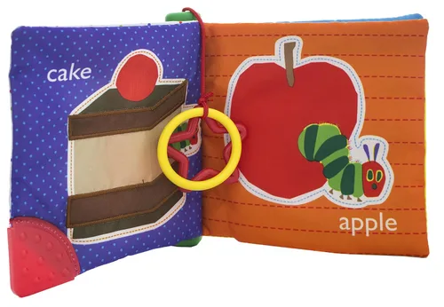 Vista 4 de World of Eric Carle, The Very Hungry Caterpillar Fun Foods - Mordedor de libro suave