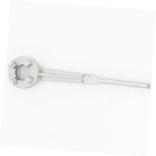 Vista 6 de Llave de tambor de aluminio, abridor de barril resistente para cubiertas de tambor de aceite, diseño ergonómico para un fácil uso, no duradero
