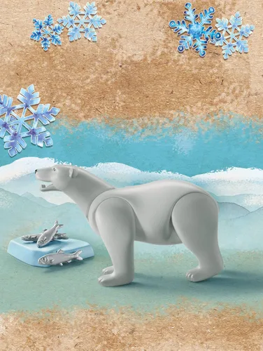 Vista 2 de Playmobil Wiltopia - Figura de oso polar
