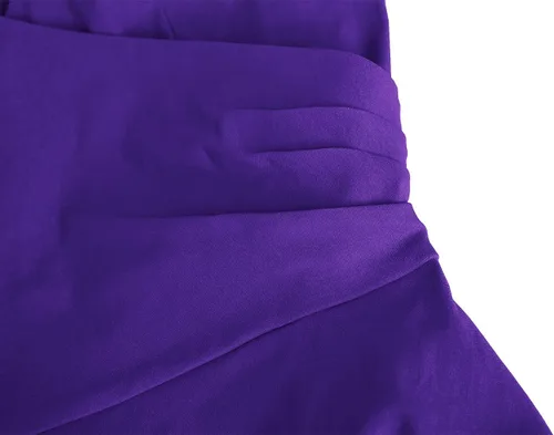 Vista 7 de MUXXN - Vestido de cóctel formal para mujer, estilo clásico de los años 50, con corbata en cuello en V