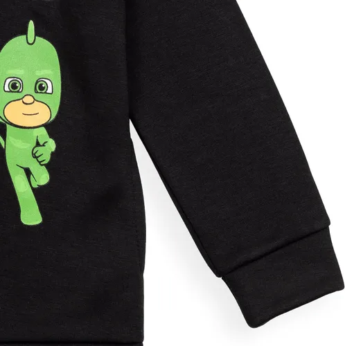 Vista 5 de PJ Masks Catboy Owlette Gekko SizeRangeDescription1 Sudadera con capucha de forro polar SizeDescription1