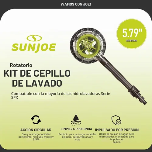Vista 2 de Sun Joe SPX-RB1 cepillo rotatorio para lavadoras a presión SPX Series