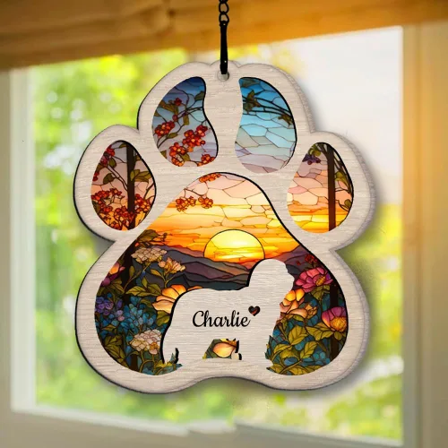 Vista 60 de Regalos conmemorativos personalizados para perros afganos, adorno de perro afgano personalizado, árbol de Navidad, regalo de recuerdo de mascotas