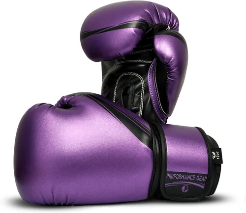 Vista 10 de Guantes de boxeo metálicos - MMA Muay Thai Training & Fight Oro