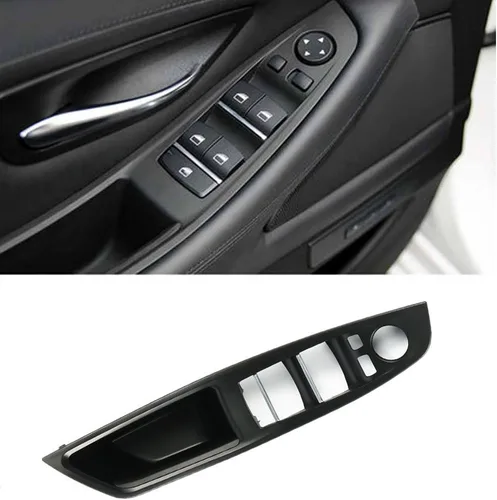 Vista 11 de Jaronx Manija de tirador de puerta para BMW Serie 5 F10/F11, Manija de tirador interior del lado derecho de la puerta del pasajero para BMW F10/F11