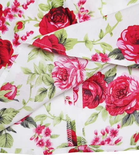 Vista 192 de Vestido de verano para niña, de algodón, con diseño floral