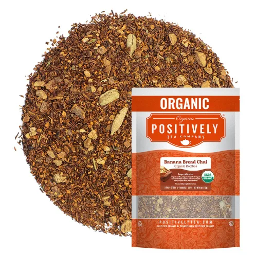 Vista 38 de Bolsas de hojas sueltas para té. Orgánicas por USDA. Positively Tea LLC.