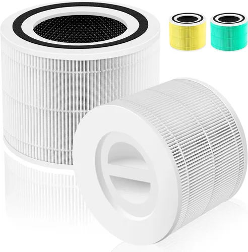 Vista 10 de Filtro de repuesto de absorción de toxinas Core 300 para purificador de aire LEVOIT Core 300/Core 300-P/Core 300S, 3 en 1 grado H13 True HEPA