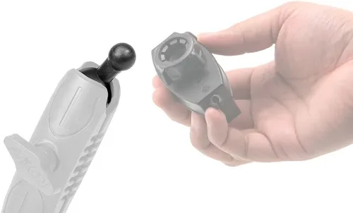Vista 2 de ARKON Mounts Adaptador de bola de 0.984 in a bola de 0.669 in SP25MM17