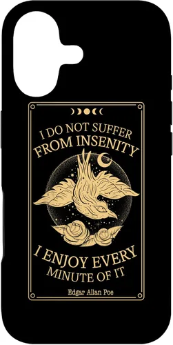 Vista 32 de Funda para iPhone 11 Pro Max Edgar Allan Poe Raven Booktok Bookish Merch
