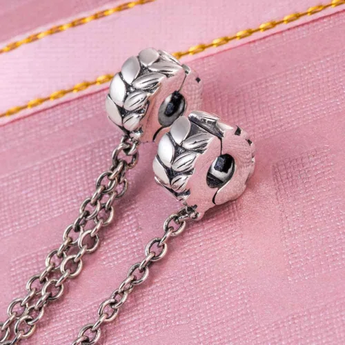 Vista 3 de Colgante de plata de ley 925 para pulsera Pandora