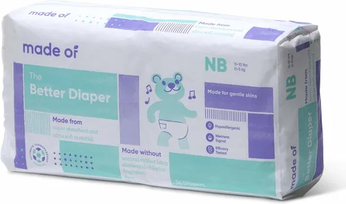 Vista 2 de The Better Baby Pañales – Pañales hipoalergénicos para pieles sensibles, sin perfume, 10 horas de absorción, probado por pediatras y dermatólogos