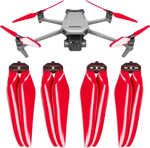 Vista 11 de Master Airscrew Hélices Stealth para DJI Mavic 3 y Mavic 3 Pro/Cine/Enterprise/Classic/3T/3M - Negro, 4 uds
