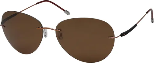 Vista 33 de Eyekepper Gafas de sol polarizadas con montura de titanio sin montura