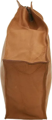 Vista 4 de Le Donne Bolso de mano simple simple de cuero de la correa doble