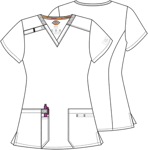 Vista 8 de Dickies EDS Essentials DK615 - Camiseta para mujer con cuello en V