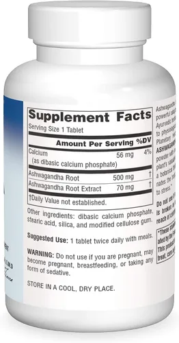 Vista 3 de Planetary Herbals, Ashwagandha (cereza) espectro completo de 0.02 oz de invierno., hhh-kyyy-tra-rat5830, 1, 1