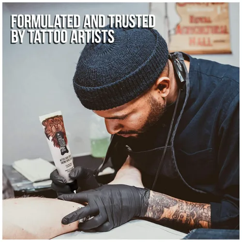 Vista 8 de INKredible Glow Salve + lociones curativas para tatuajes de cuidado posterior (paquete de 2)
