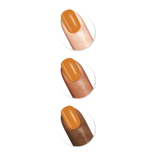 Vista 95 de Sally Hansen Xtreme Wear Esmalte de uñas sin rayas, acabado brillante, duradero, resistente a las astillas, transparente, color de uñas plateado 130