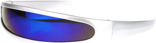 Vista 3 de SA106 Lentes de sol monolens Cyclops robóticos futuristas