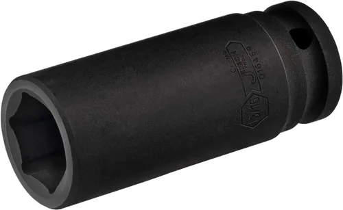 Vista 8 de JETECH Zócalo de impacto profundo de 1-1/4", unidad de 1/2 pulgada, SAE, acero de aleación de molibdeno cromado (Cr-Mo), diseño de 6 puntos, alcance