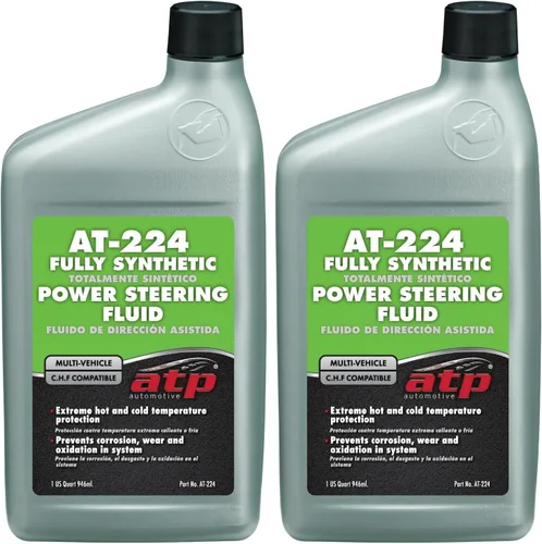 Vista 2 de ATP AT-224 Líquido sintético para dirección asistida, 32 fl. oz (compatible con CHF)