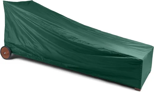 Vista 8 de Covermates Funda clásica para tumbona, funda de vinilo resistente a la intemperie para muebles de exterior con ventilación de malla, dobladillo