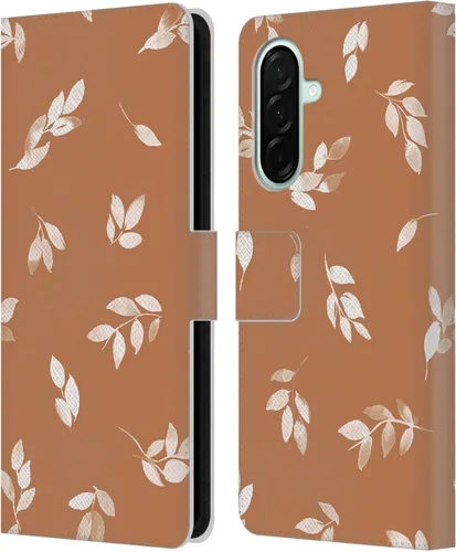 Vista 73 de Head Case Designs Officially Licensed Ninola Ditsy Flowers Yellow Nature Bold Leather Wallet Case Compatible with Samsung Galaxy A07 4G