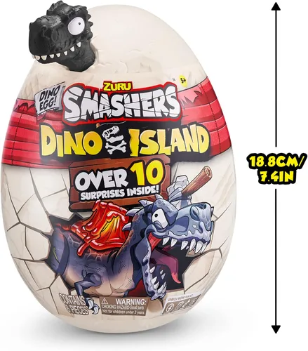 Vista 3 de ZURU Huevo Smashers Dino Isla